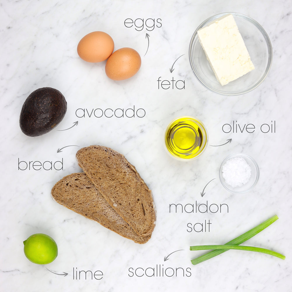 Easy Avocado Toast  Ingredients | How To Cuisine