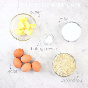 
            
                Load image into Gallery viewer, Gluten-Free Genoise Cake  Ingredients | How To Cuisine
            
        