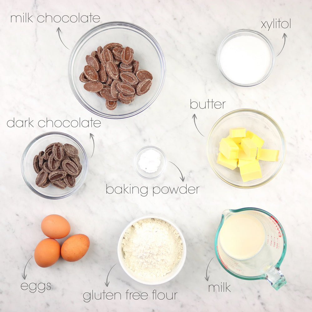 Ingredients Gluten-Free Chocolate Muffins | How To Cuisine 