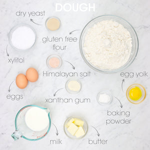 Gluten Free Cinnamon Rolls Dough Ingredients | How To Cuisine