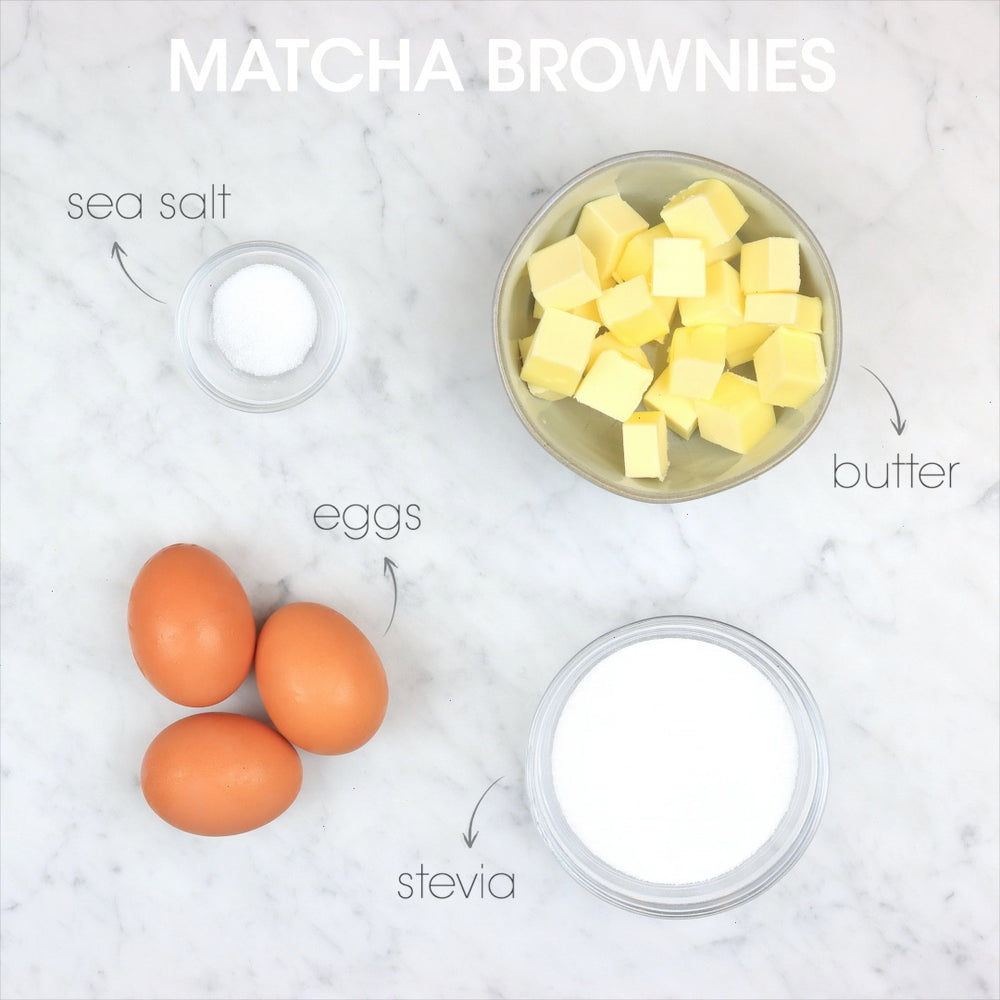 Gluten Free Matcha Brownie Recipe Ingredients | How To Cuisine