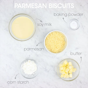 Gluten Free Parmesan Biscuits Ingredients | How To Cuisine