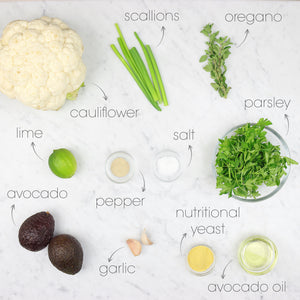 
            
                Load image into Gallery viewer, Green Cauliflower Rice Ingredients | How To Cuisine
            
        