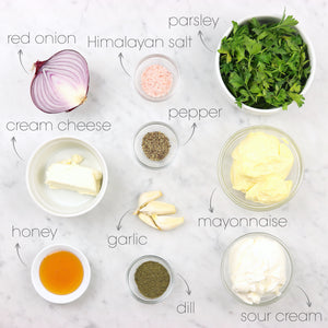 Homemade Ranch Dipping Sauce Ingredients | How To Cuisine 