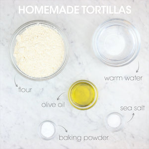 
            
                Load image into Gallery viewer, Homemade Tortillas Ingredients | How To Cuisine
            
        