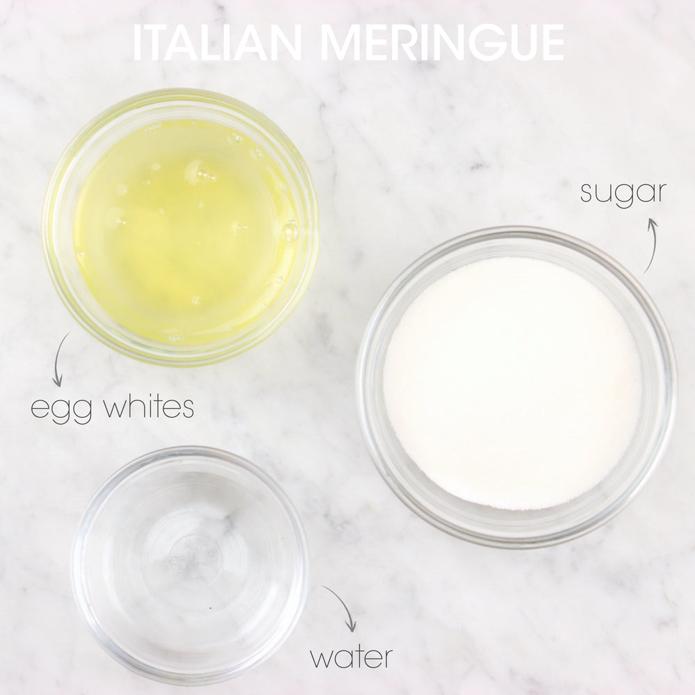
            
                Load image into Gallery viewer, Italian Meringue Ingredients | How To Cuisine
            
        