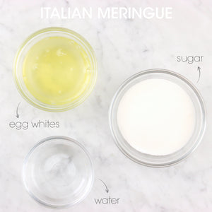 Italian Meringue Ingredients | How To Cuisine