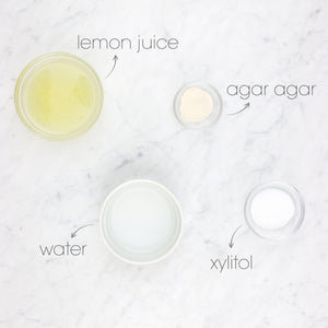 Lemon Gel Ingredients | How To Cuisine