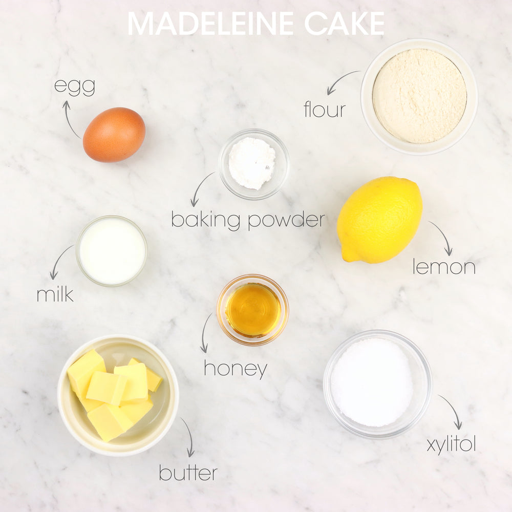 Madeleine Cake Ingredients | How To Cuisine