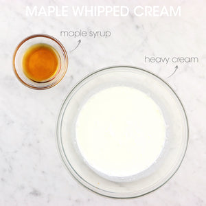 
            
                Load image into Gallery viewer, Maple Whipped Cream Ingredients | How To Cuisine
            
        