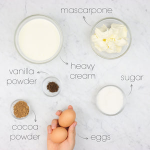 
            
                Load image into Gallery viewer, Mascarpone Mousse Ingredients | How To Cuisine
            
        