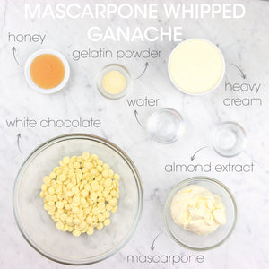 
            
                Load image into Gallery viewer, Mascarpone Whipped Ganache Ingredients | How To Cuisine
            
        