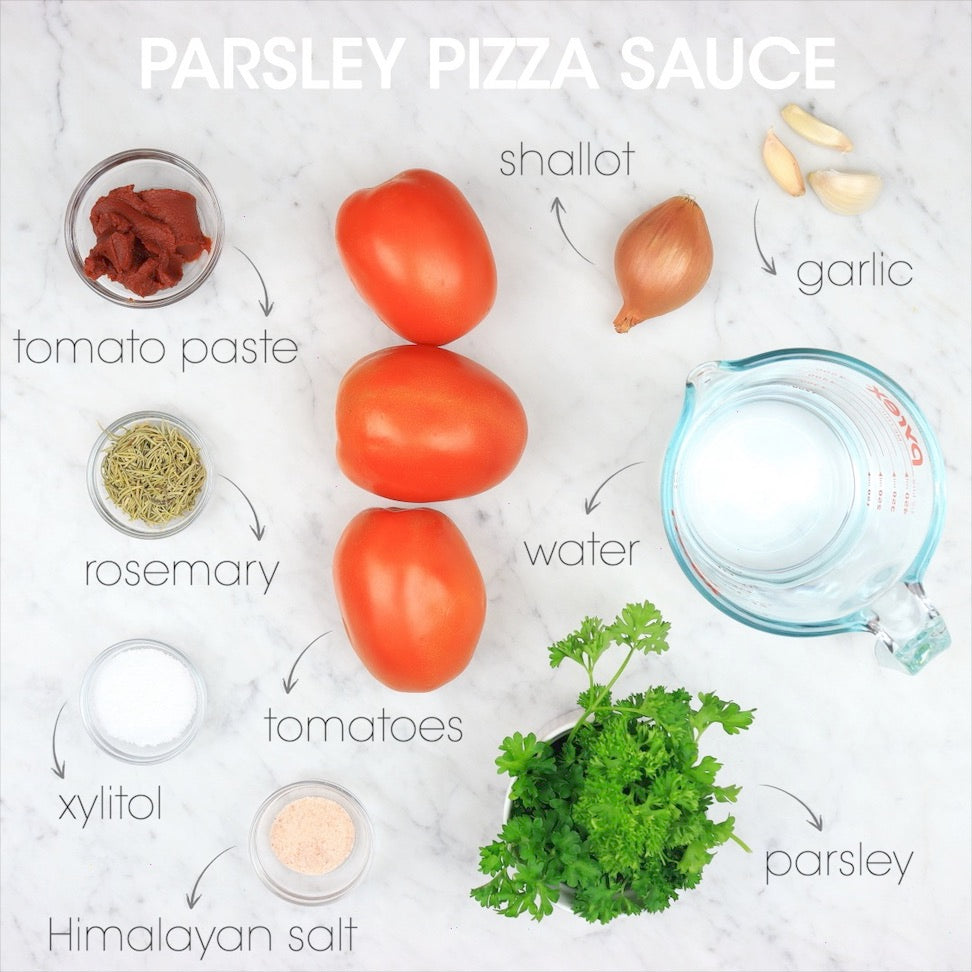 
            
                Load image into Gallery viewer, Parsley Pizza Sauce Ingredients | How To Cuisine
            
        