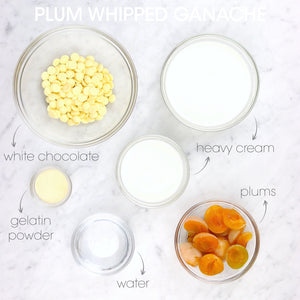 
            
                Load image into Gallery viewer, Plum Whipped Ganache  Ingredients | How To Cuisine
            
        