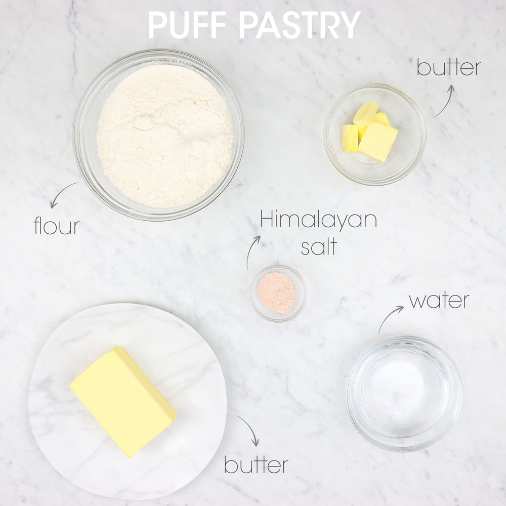 
            
                Load image into Gallery viewer, Puff Pastry Ingredients | How To Cuisine
            
        
