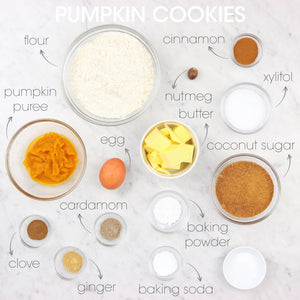 Pumpkin Cookies Ingredients | How To Cuisine