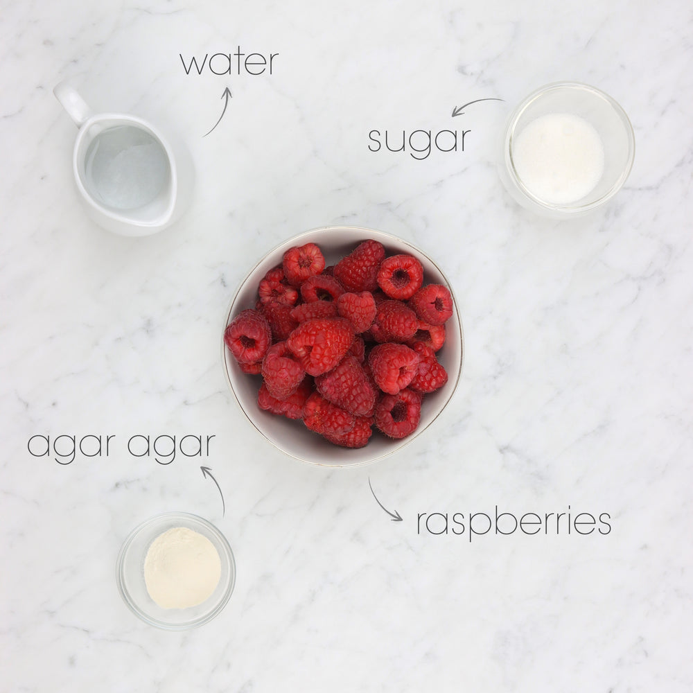 Raspberry Gel Ingredients | How To Cuisine