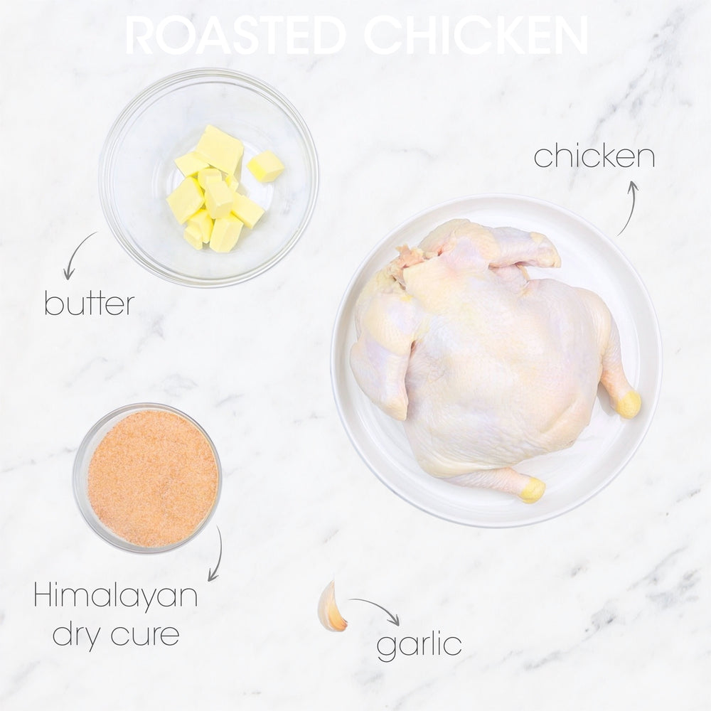 Juicy Roasted Chicken Ingredients | How To Cuisine