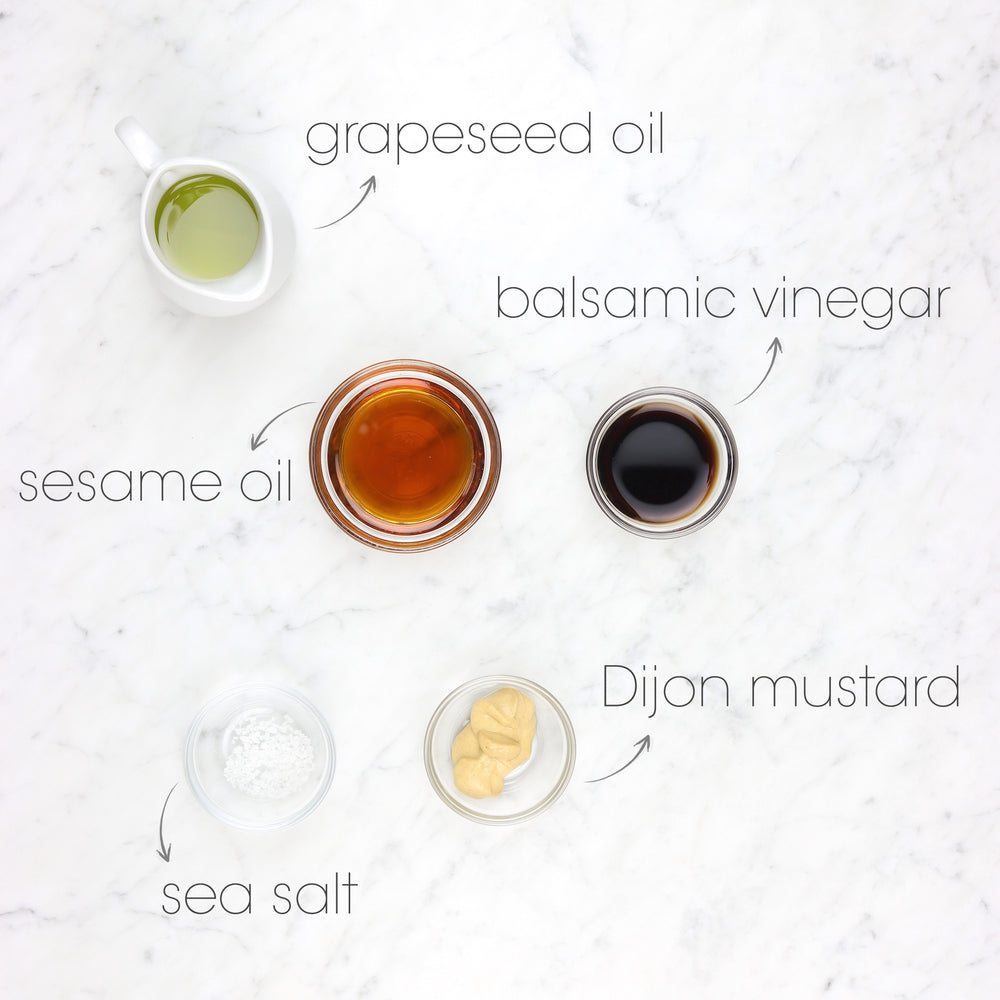 Sesame Vinaigrette Ingredients | How To Cuisine