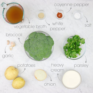 
            
                Load image into Gallery viewer, Spicy Broccoli Soup Ingredients | How To Cuisine
            
        