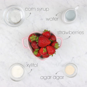 Strawberry Confit Ingredients | How To Cuisine