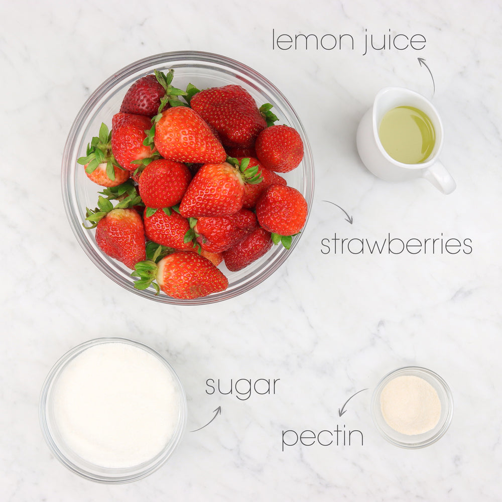 Homemade Strawberry Jam  Ingredients | How To Cuisine
