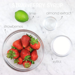 Strawberry Syrup Ingredients | How To Cuisine