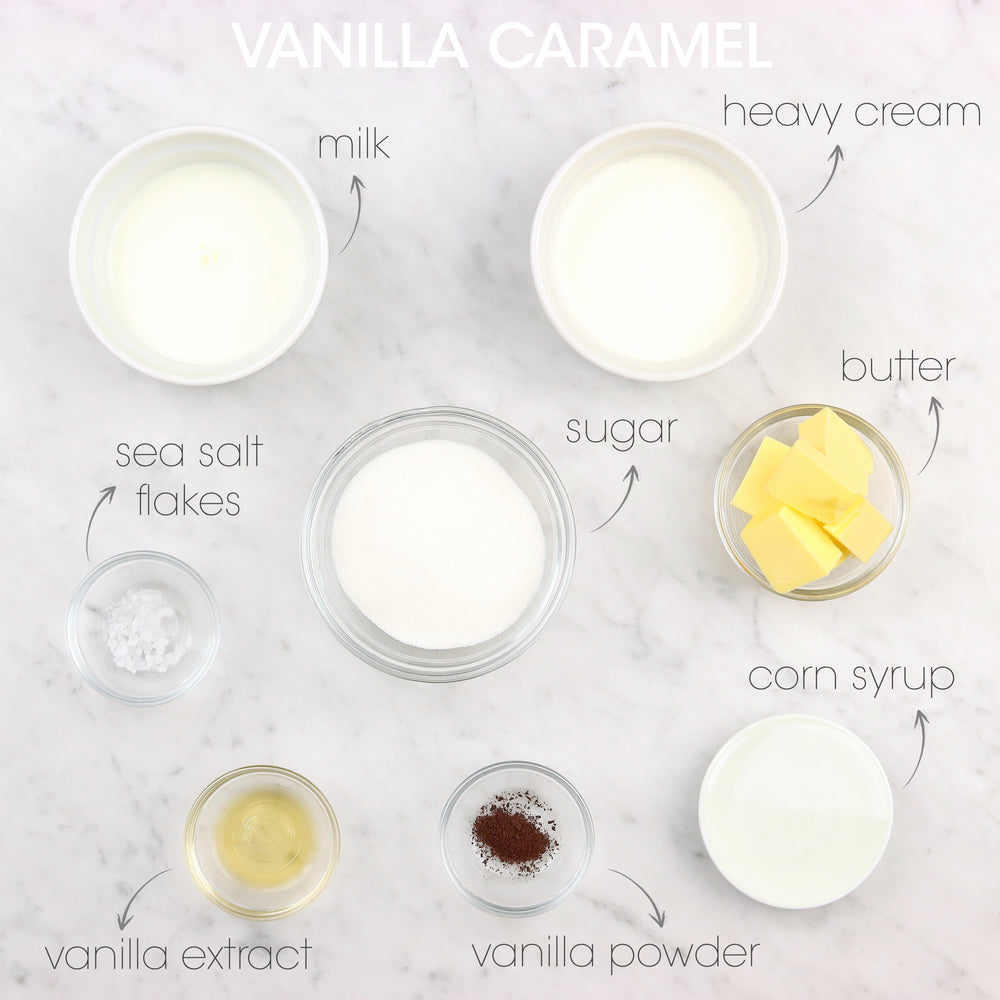 Vanilla Caramel Ingredients | How To Cuisine