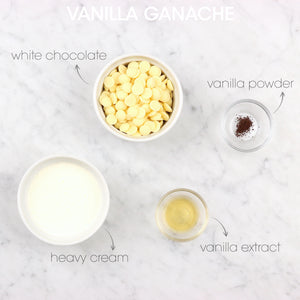 
            
                Load image into Gallery viewer, Vanilla Ganache Ingredients | How To Cuisine
            
        