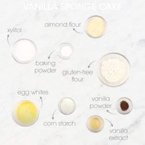 Vanilla Sponge Cake Ingredients | How To Cuisine