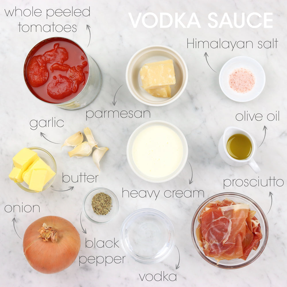 Vodka Sauce Ingredients | How To Cuisine