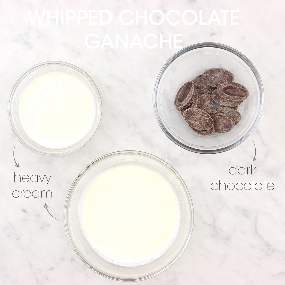 
            
                Load image into Gallery viewer, Whipped Chocolate Ganache Ingredients | How To Cuisine
            
        