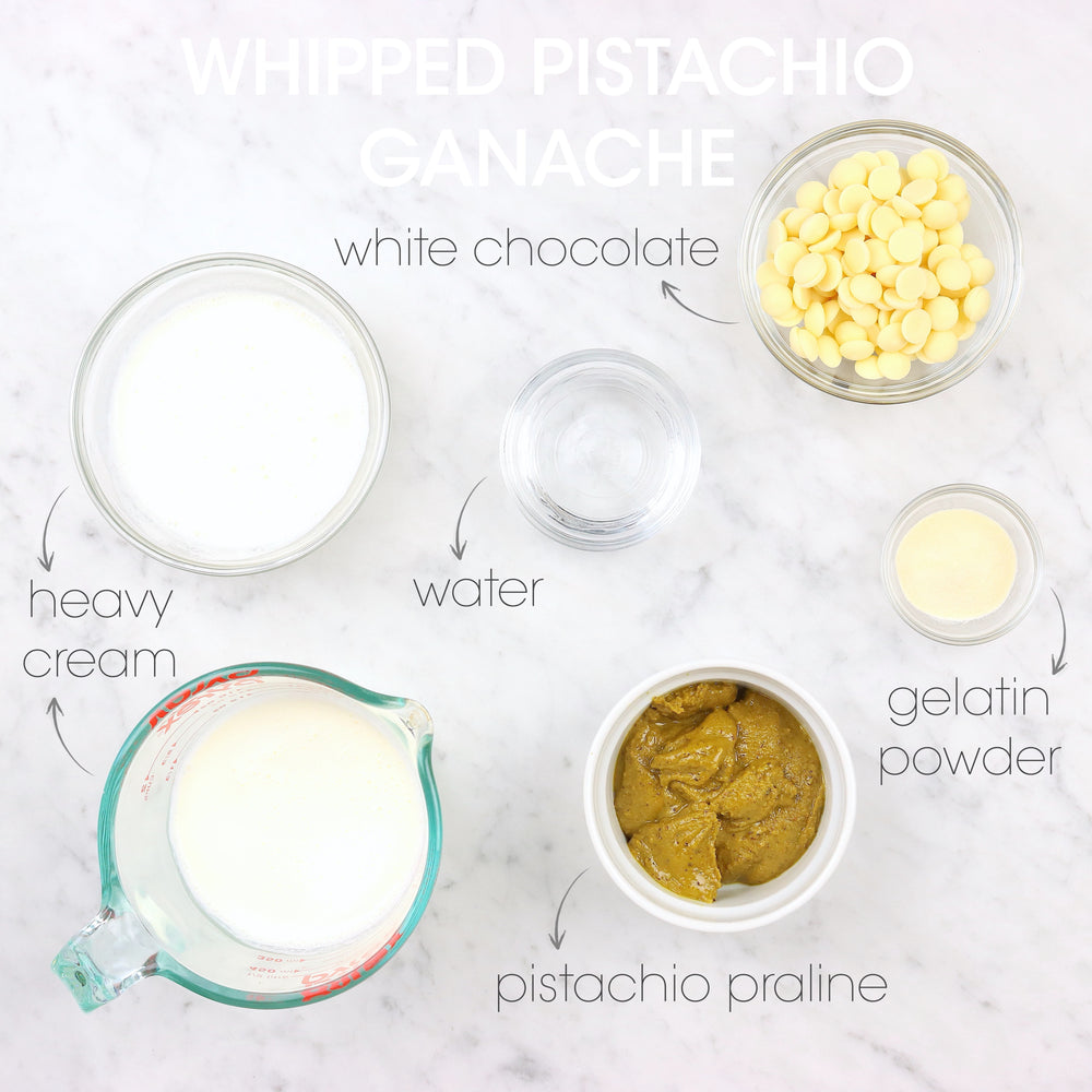 
            
                Load image into Gallery viewer, Whipped Pistachio Ganache Ingredients | How To Cuisine
            
        
