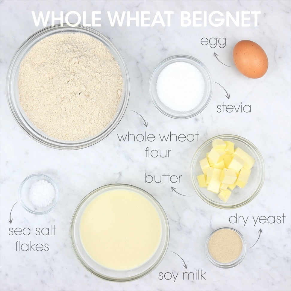 100% Whole Wheat Baked Beignet Recipe Ingredients | How To Cuisine
