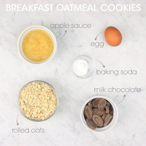 Breakfast Oatmeal Cookies Ingredients | How To Cuisine
