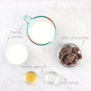 
            
                Load image into Gallery viewer, Caraïbe Whipped Ganache Ingredients | How To Cuisine
            
        