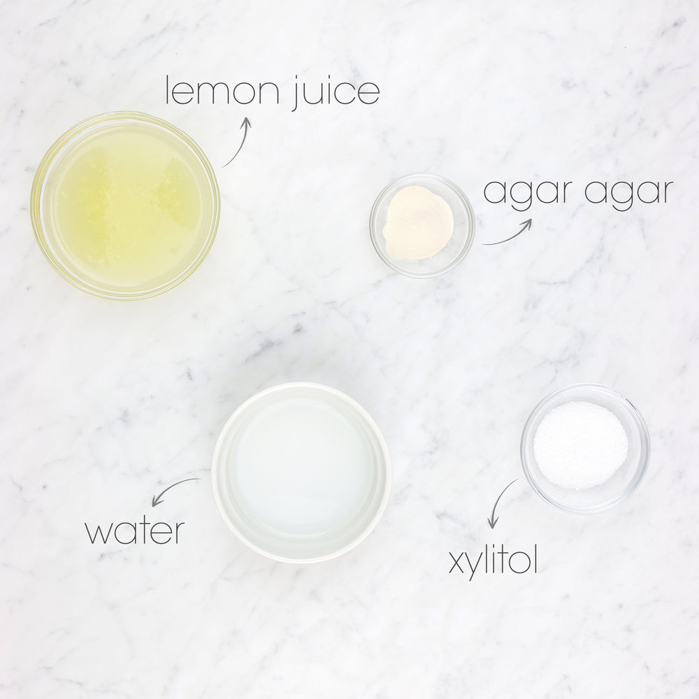 Lemon Gel Ingredients | How To Cuisine